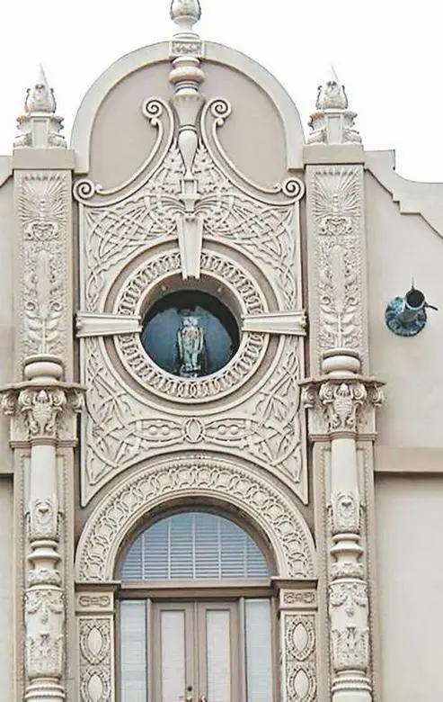 Second Owls ClubTuscon Arizona около 1903 Henry Trost State Capitol в - фото 737