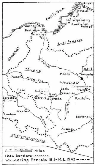 Map 3 Map showing sweeping advance of Russian forces between March 1943 and - фото 2