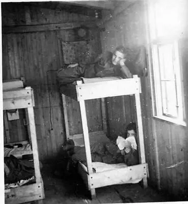 Our bunk beds Our jazz group Gefreiter Rother is on the left Soldiers and - фото 19