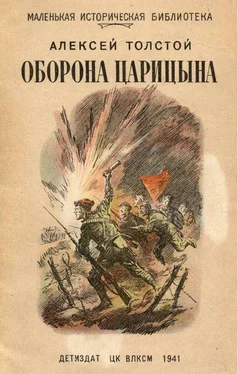 Алексей Николаевич Толстой Оборона Царицына обложка книги