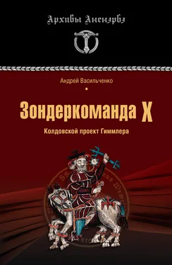 Андрей Васильченко Зондеркоманда Х. Колдовской проект Гиммлера обложка книги