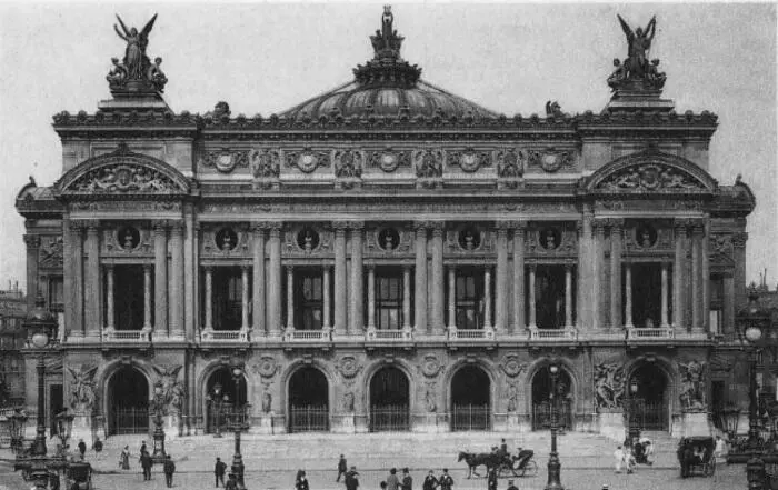 Опера архитектурный символ Второй империи Литография 1870х гг Примечания - фото 49
