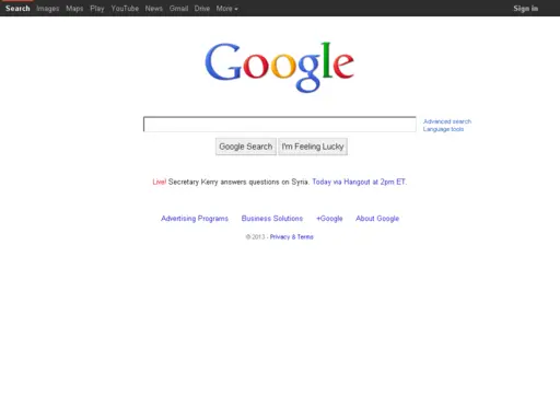 Домашняя страница Google 10 сентября 2013 года Колумнист New York Times и - фото 11