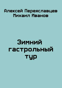 Алексей Переяславцев Зимний гастрольный тур обложка книги