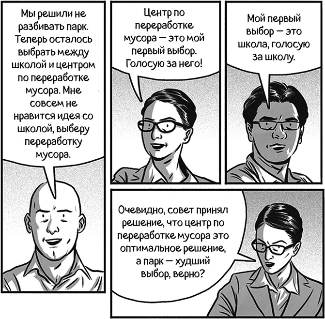 За постройку центра по переработке мусора проголосовали двое а за школу один - фото 174