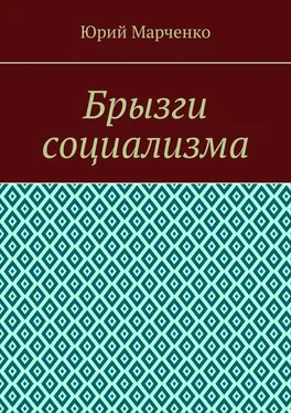 Юрий Марченко Брызги социализма обложка книги