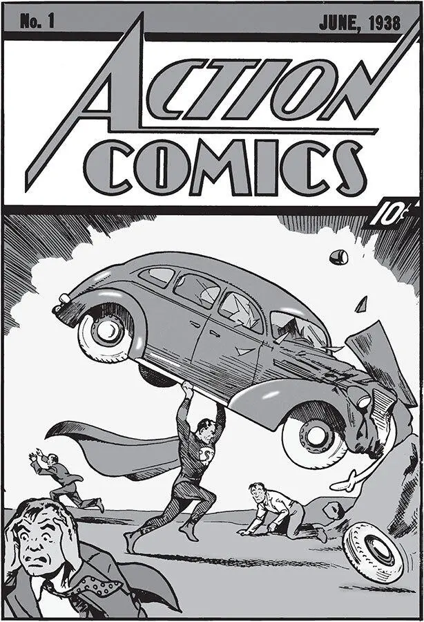 Action Comics 1 обложка Джо Шустера DC Comics Если б не Супермен - фото 3