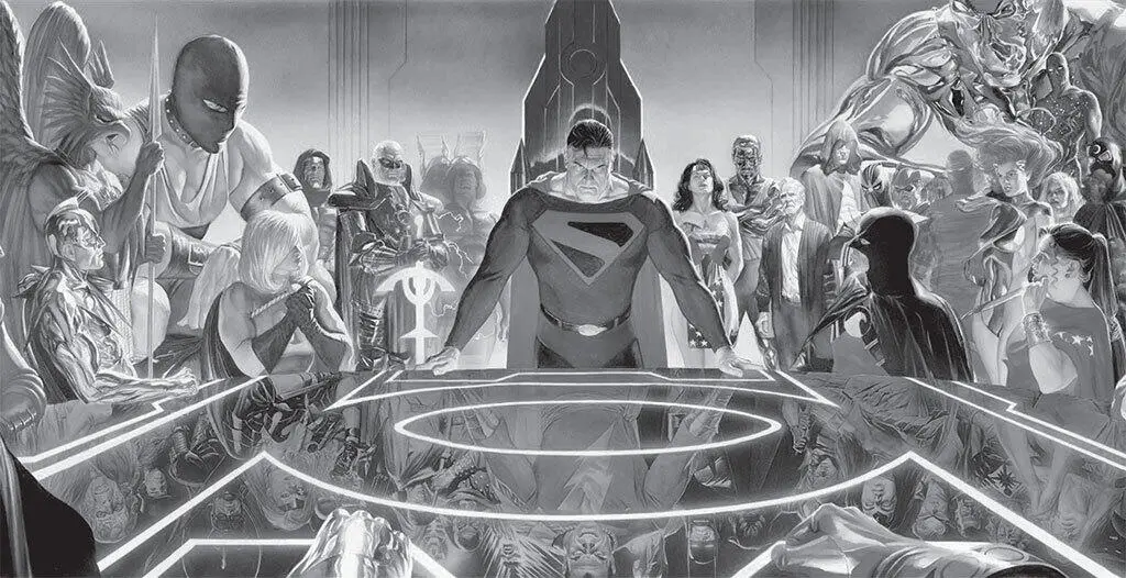 Царство Небесное обложка Алекса Росса DC Comics Ключевым блокбастером - фото 18