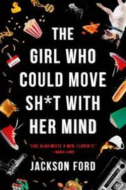 Jackson Ford The Girl Who Could Move Sh*t with Her Mind обложка книги