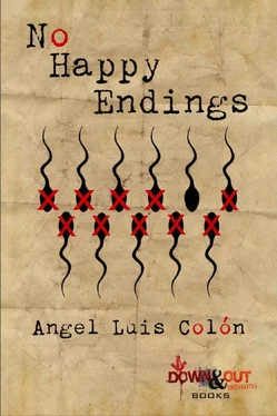 Angel Colón No Happy Endings обложка книги