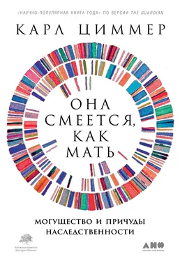 Карл Циммер Она смеется, как мать [Могущество и причуды наследственности] [litres] обложка книги