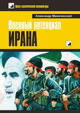 Александр Маначинский Военный потенциал Ирана обложка книги