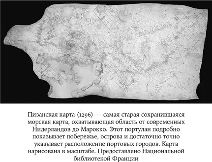 Если портуланы становились все более точными за счет использования звезд при - фото 5