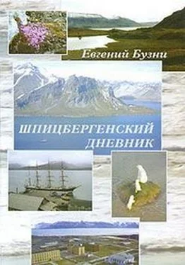 Евгений Бузни Шпицбергенский дневник обложка книги