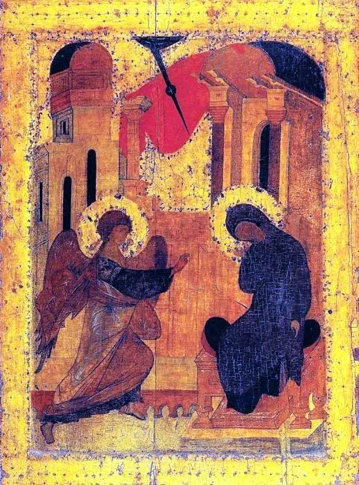 Благовещение Мастерская Андрея Рублева 14251427 гг Архангел Гавриил - фото 58