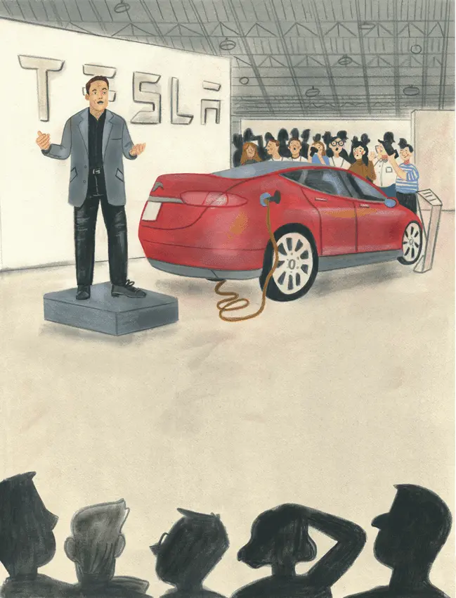 Когда Илон только представлял миру проекты Tesla многие крутили у виска - фото 29