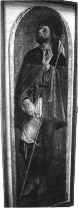 Рис 103 Святой PoxRocco Domenico Могопе 1442 15171519 Италия Верона - фото 100