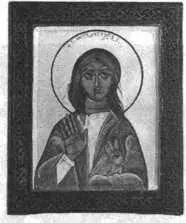Рис 136 Икона Святая Мелангелла Уэльская с зайцем Агнцем то есть с - фото 132