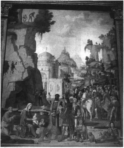 Рис 141 Поклонение Волхвов Marcello Fogolino якобы около 1483 - фото 137