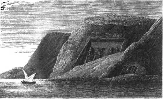 Рис 146 АбуСимбел в начале XIX века Старинная гравюра Взято из 951 - фото 141
