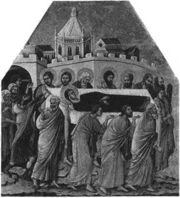Погребение Богородицы Дуччо Маэста деталь Duccio di Buoninsegna Взято - фото 163