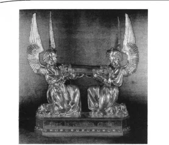 Рис 176 Христианская святыня кровь Христа Хрустальная трубка с маленькими - фото 169