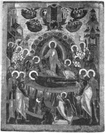 Богоматери Икона XVI век Новгород Государственный Русский музей - фото 48