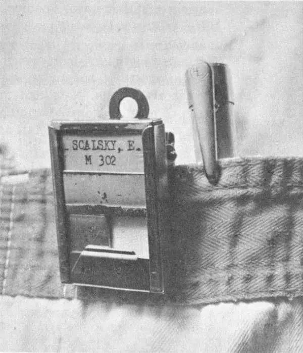 A film badge left and a personal radiation monitor right record the amount - фото 25