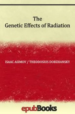 Айзек Азимов The Genetic Effects of Radiation обложка книги
