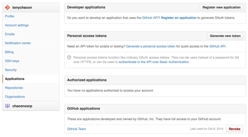 Рисунок 53 Generate your access token from the Applications tab of your - фото 134