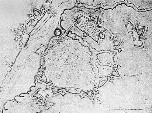 Проект Гродненской крепости 1810 г План 1810 г имеет легенду понемецки - фото 7