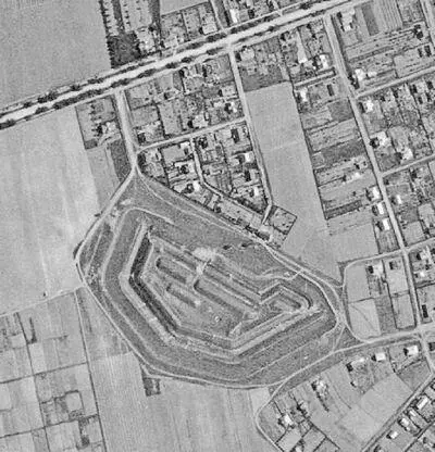Форт II Гродненской укреплённой позиции Аэрофотосъёмка 1941 г Форт VI - фото 15