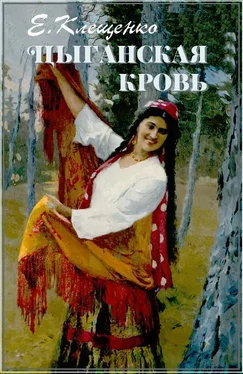 Елена Клещенко Цыганская кровь обложка книги