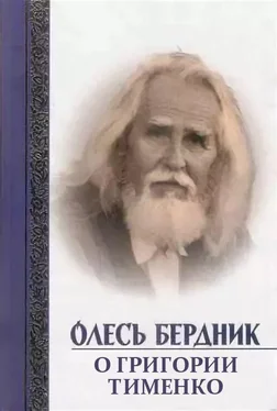 Олесь Бердник О Григории Тименко обложка книги