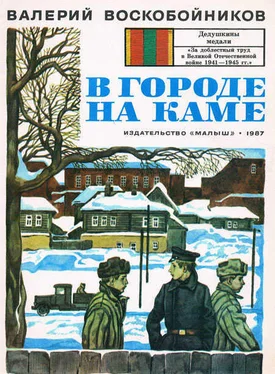 Валерий Воскобойников В городе на Каме обложка книги