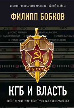 Филипп Бобков КГБ и власть. Пятое управление: политическая контрразведка обложка книги