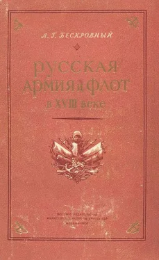 Любомир Бескровный Русская армия и флот в XVIII веке обложка книги