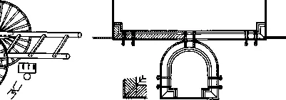 Рис 19 Повозка и ее составные частив детали деревянного каркаса полка г - фото 18