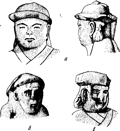 Рис 21 Антропологический тип населения Восточной Монголии по скульптурным - фото 20