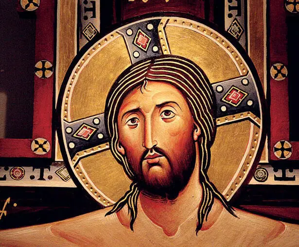 Распятие Голова Христа Оплакивание Плащаница Богоматерь Петровская - фото 201