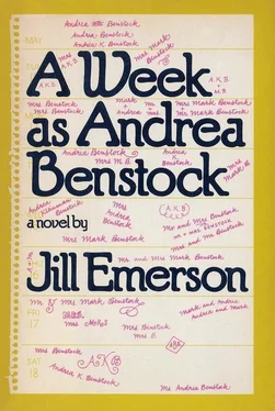 Джил Эмерсон A Week as Andrea Benstock обложка книги