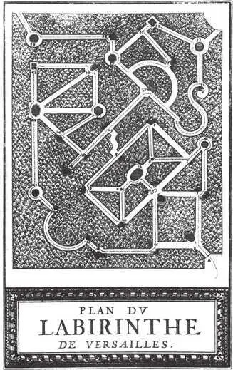 Версаль Гравюра из книги Ш Перро Версальский лабиринт 1688 На - фото 27