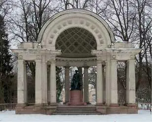 Павловск Павильон Росси памятник императрице Марии Федоровне Проект К И - фото 106