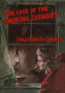 Эрл Гарднер The Case of the Smoking Chimney обложка книги