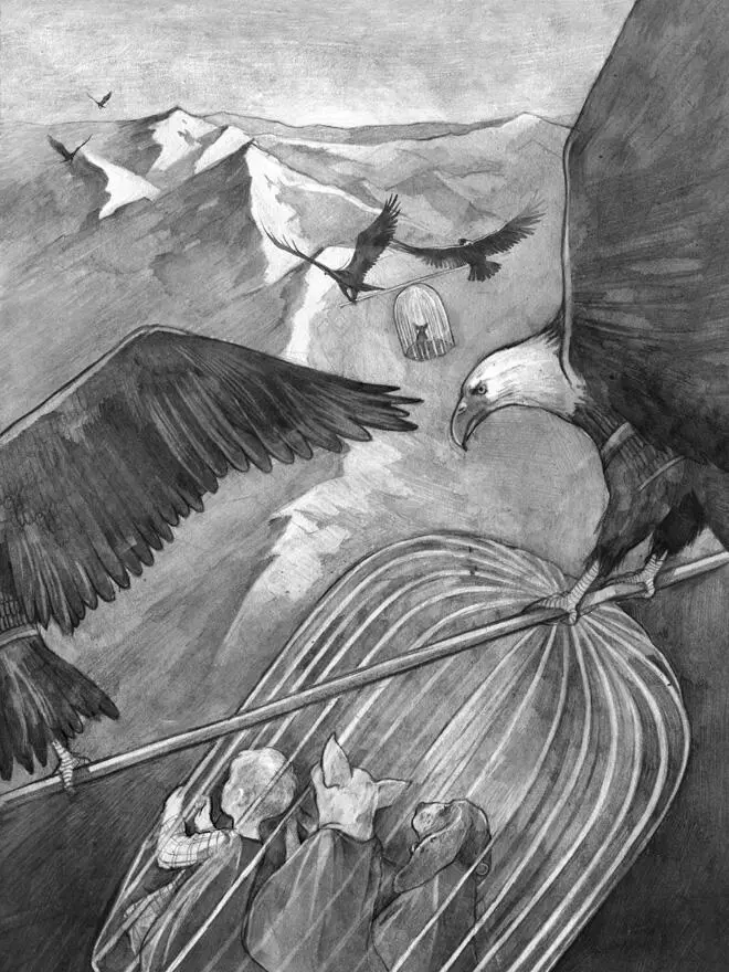 На Трехрогой вершине Вто утро над Хресарами дул слабый холодный ветер По - фото 18