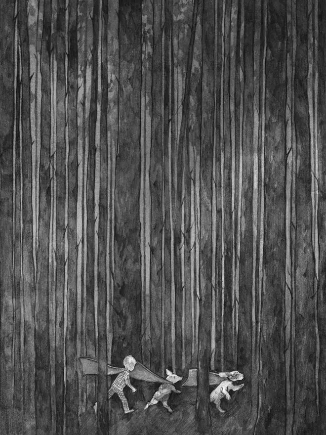 Мы послушались Принцессу и снова зашагали по лесу Но наш маленький отряд явно - фото 19