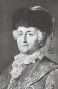 Екатерина II в дорожном костюме　 У Джеймс с оригинала М Шибанова 1797 г　 - фото 44