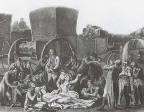 Смерть Г А Потемкина 5 октября 1791 года Гравюра неизвестного художника - фото 70
