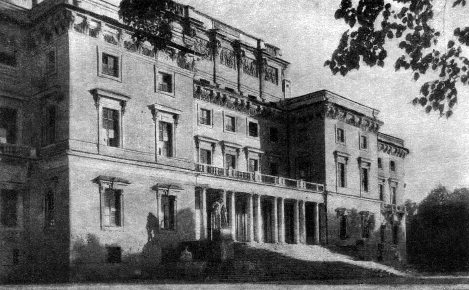 20 Михайловский замок Фасад со стороны Летнего сада Современный вид Дворец - фото 21