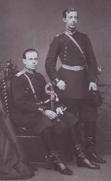 Братья цесаревич Николай и великий князь Александр 1864 г Великий князь - фото 9